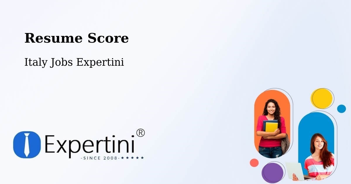Resume Score & Job Description Match Tool – Leno - Italy Jobs Expertini